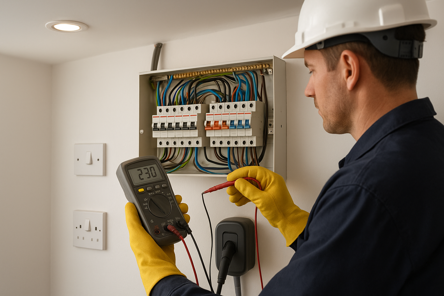 Commercial Electrician Golders Green service image